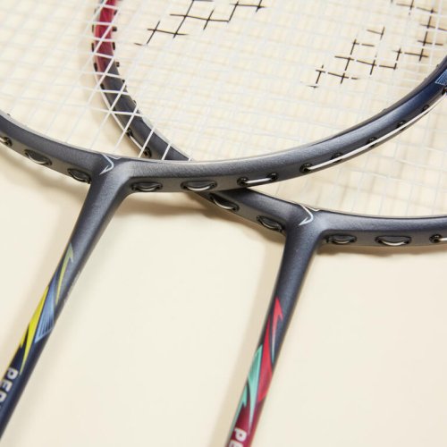 Badminton adult racket br set perform 590 blue purple