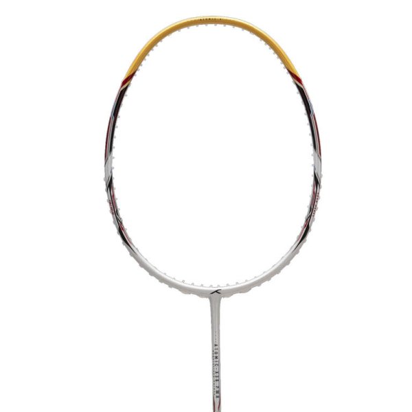 Hundred Atomic-X 38 PWR Badminton Racquet - White/Gold