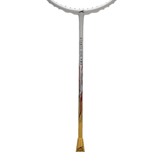 Hundred Atomic-X 38 PWR Badminton Racquet - White/Gold